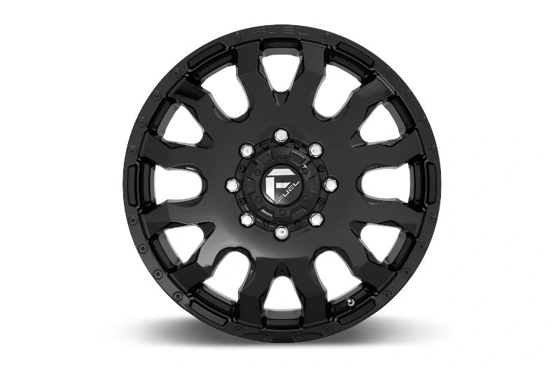 1999-2025 Ford F250 & F350 Dually Fuel 20×8.3 Blitz 105 Gloss Black Front Wheel | D675208292