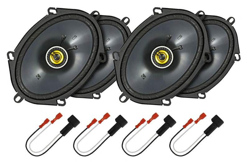 2004-2014 Ford F150 & Ford Raptor Kicker CS 6×8 Speaker Upgrade Kit CS68-0914F150