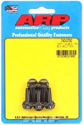 ARP 1/4-28 x .750 Black Oxide Bolt, 12-Point Head, 5-pk