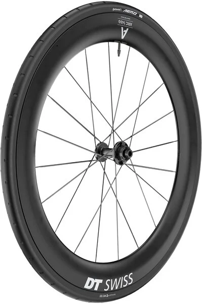 DT SwissARC 1400 Wide Dicut 65 Front with Aero 111 Tire
