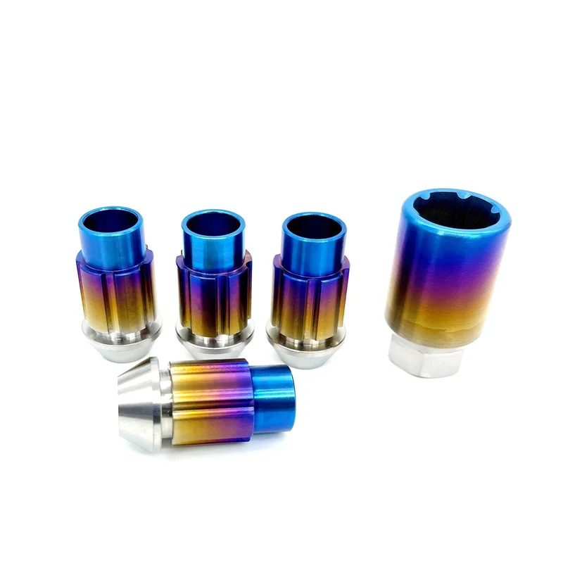 JDC Titanium Open-End Lug Nuts | M12x1.5mm