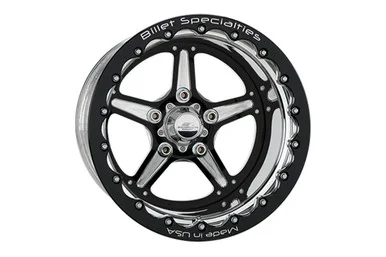 Billet Specialties Mustang Street Lite Black Single Beadlock Rear Wheel – 15×10 (1994-2004)