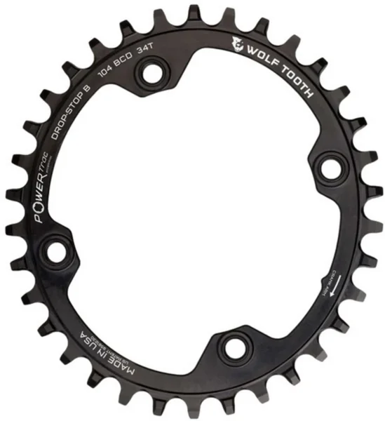 Wolf ToothOval 104 BCD, Drop-Stop B
