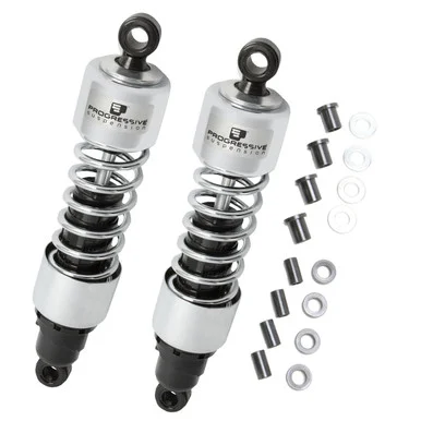 Progressive Suspension 412 Cruiser Shocks 14.25″ Chrome – 412-4220C