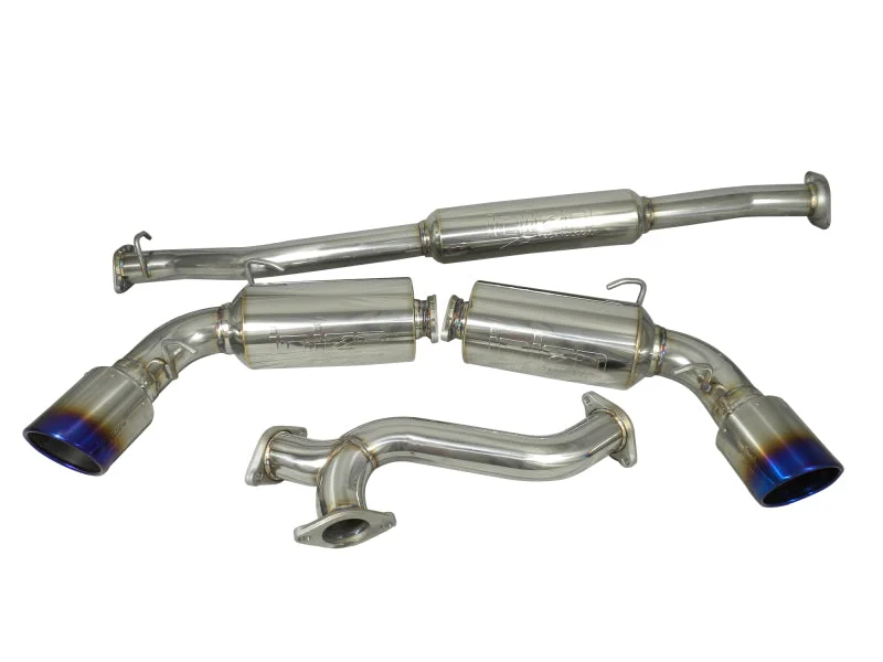 Injen SS CB Exhaust w/ Dual Injen Embossed Muffler (FRS/BRZ/86) (INJSES1230TT)