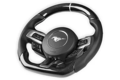 Drake Mustang Carbon Fiber Steering Wheel (2018-2023)
