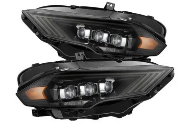 AlphaRex Mustang NOVA-Series LED Projector Headlights – Alpha-Black (2018-2023)