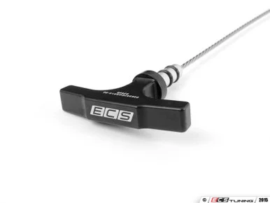 ECS Tuning Billet Engine Oil Dipstick – black Anodized Handle