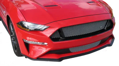 Diamond Grilles Mustang GT Stainless Grille Set w/o Emblem Cutout (2018-2023)