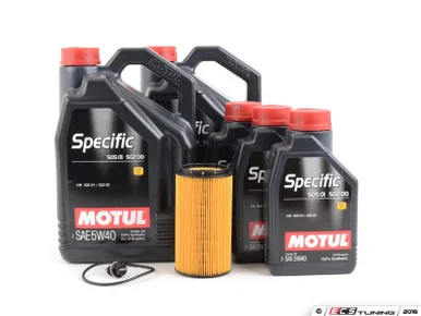 ECS Tuning Oil Service Kit – Premium, With Magnetic Drain Plug | ES1892012