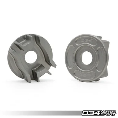 034Motorsport Billet Aluminum Rear Differential Carrier Mount Insert Kit, B8 Audi A4/S4/RS4, A5/S5/RS5, Q5/SQ5 & C7 Audi A6/S6/RS6, A7/S7/RS7
