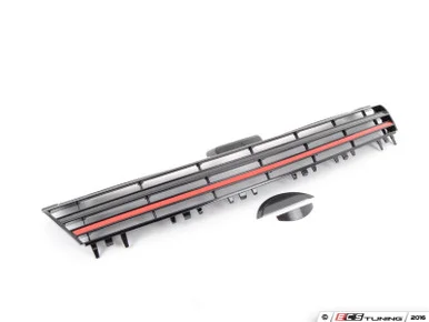 Golf R Badgeless Grille – With Red Strip