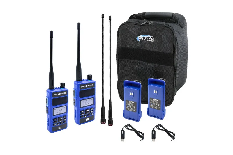 Rugged Radios R1 Ready Pack Handheld Radio Bundle | R1-READY-PACK
