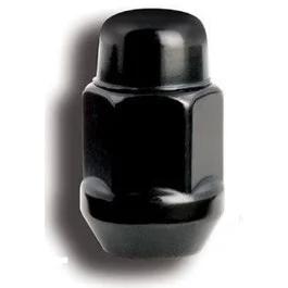 Gorilla 41933BC – Acorn Bulge Seat (3/4″ Hex) Wheel Installation Kits 12mm x 1.50 BLACK CHROME (Quantity: 16 Lugs/4 Locks/4 Valve Stems)