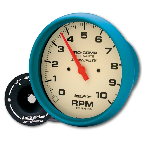 AutoMeter 5 in. IN-DASH TACHOMETER, 0-10,000 RPM, ULTRA-NITE – 4594