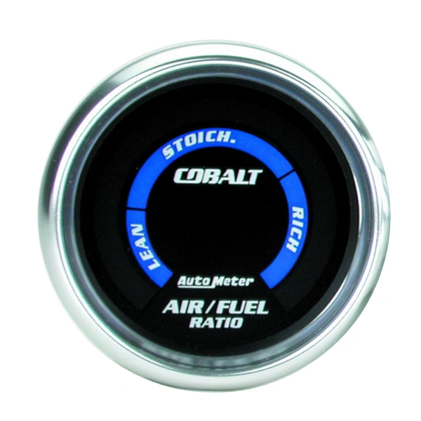 AutoMeter 2-1/16 in. NARROWBAND AIR/FUEL RATIO, LEAN-RICH, COBALT – 6175