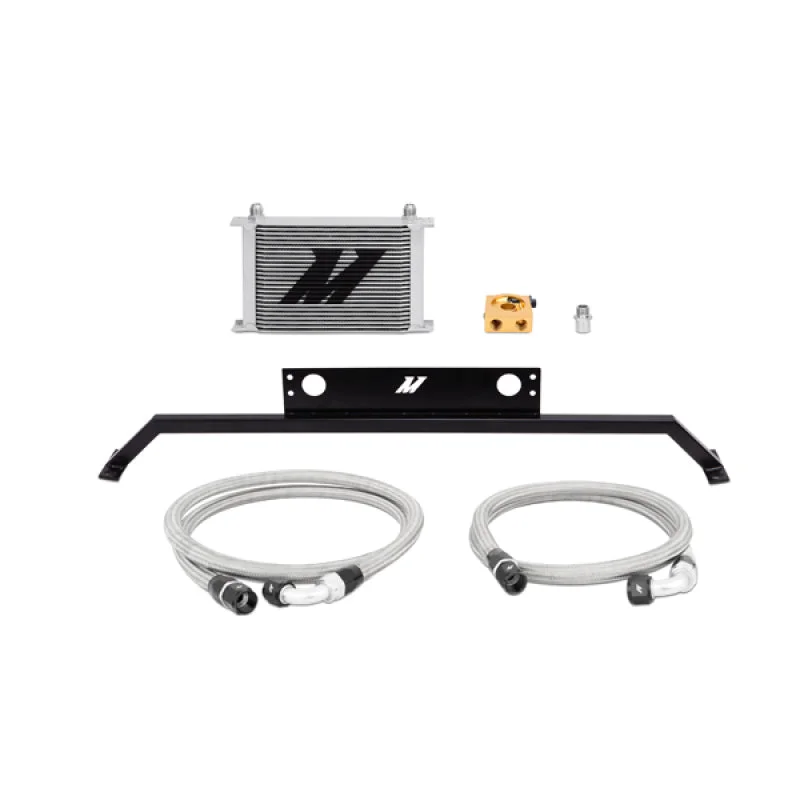 Mishimoto 11-14 Ford Mustang GT 5.0L Oil Cooler Kit – Silver (MISMMOC-MUS-11T)