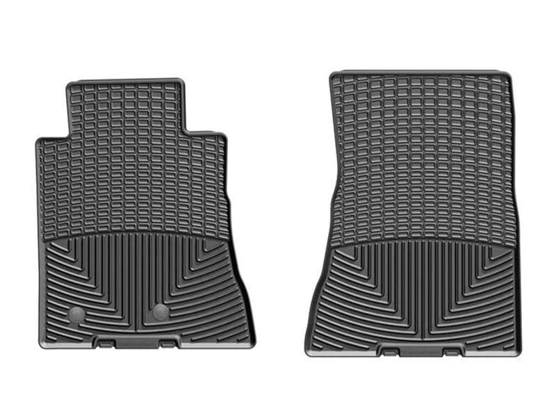 WeatherTech 2015+ Ford Mustang Shelby GT350/GT350R Front Rubber Mats – Black (WETW379)