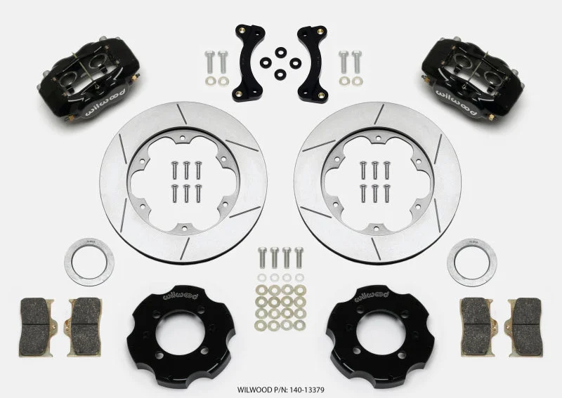 Wilwood Forged Dynalite Front Hat Kit 11.00in GT Rotor 95-05 Miata (WIL140-13379)