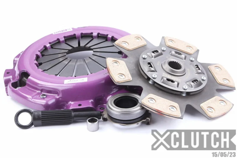 XClutch 87-91 Mazda RX-7 Turbo 1.3L Stage 2R Extra HD Sprung Ceramic Clutch Kit (XCLXKMZ24004-1R)