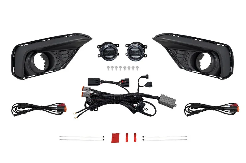 2024-2025 Ford Mustang EcoBoost Diode Dynamics Elite Series White LED Add-On Fog Lamp Kit | Part#DD7959