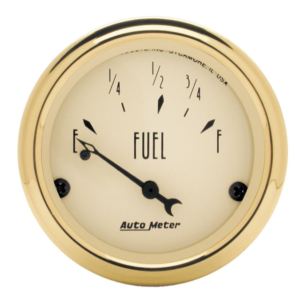 AutoMeter 2-1/16 in. FUEL LEVEL, 73-10 O, GOLDEN OLDIES – 1505