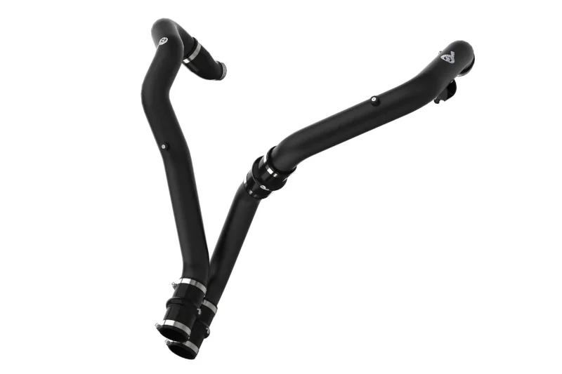 2017-2020 Ford Raptor 3.5L aFe BladeRunner 2.5 inch Aluminum Hot Charge Pipe Black | Part# 46-20298-B