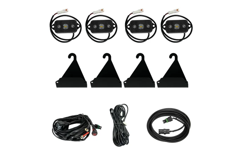 2005-2026 Tacoma / 2007-2026 Tundra Baja Designs Bed Rail Cargo Light Kit – White | 398061