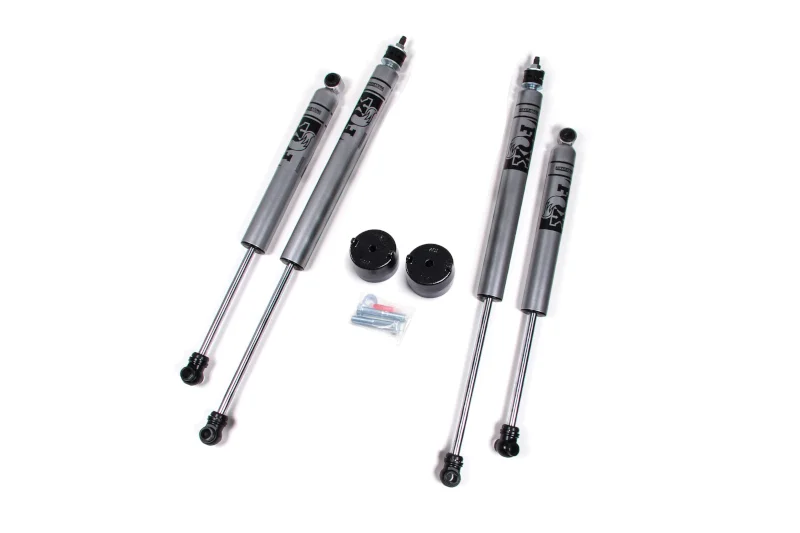 2017-2026 Ford F250/F350 4WD Zone Offroad 2 inch Leveling Kit w/ FOX 2.0 Shocks | F93F