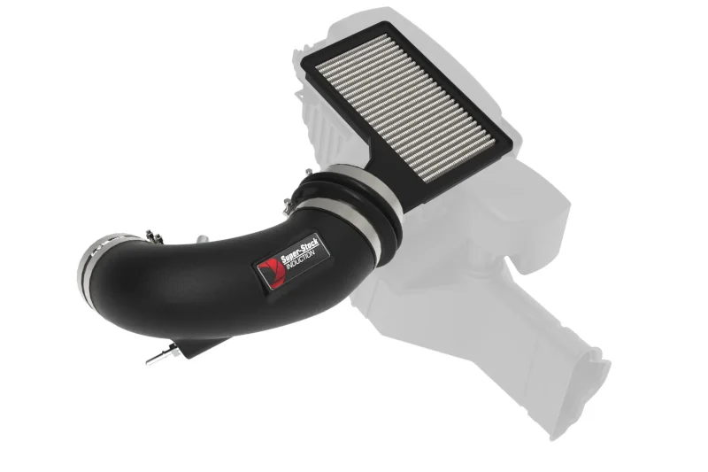 2018-2023 Ford Mustang GT 5.0L aFe Super Stock Induction System w/ Pro Dry S Filter | 55-10005D