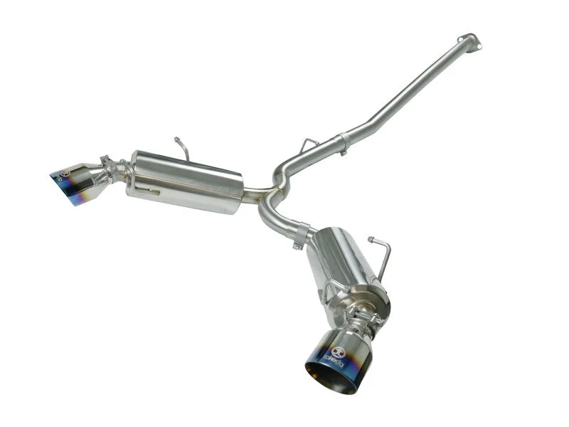 aFe Takeda Exhaust Axle-Back 13-15 Scion FRS / Subaru BRZ 304SS Blue Flame Dual Tips Exhaust (AFE49-36023-L)