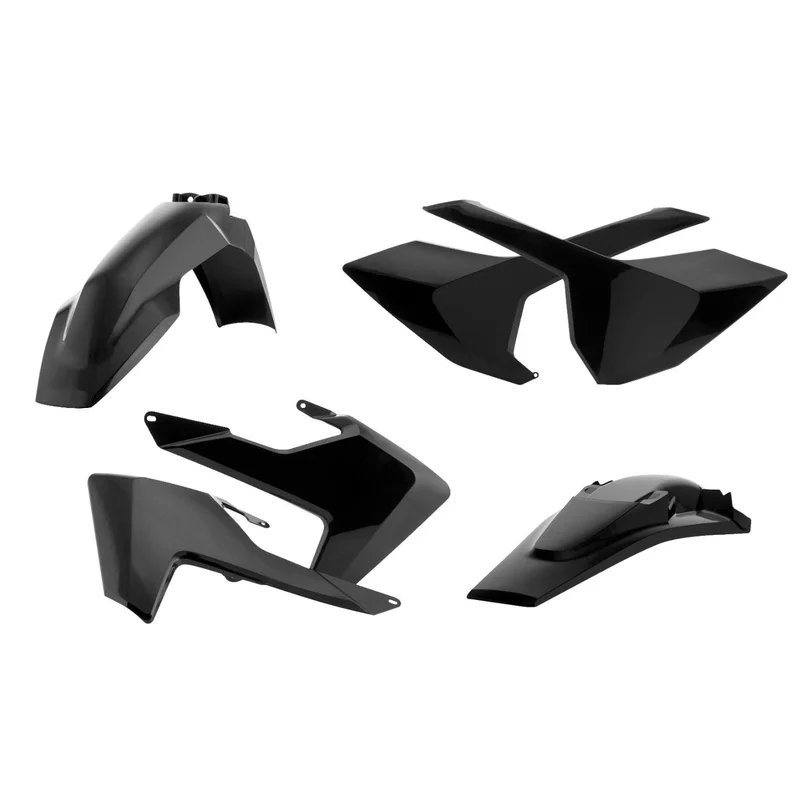 Acerbis Black Standard Plastic Kit for Husqvarna – 2462610001