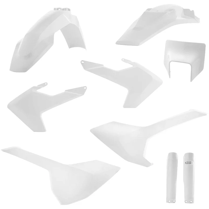 Acerbis White Full Plastic Kit for Husqvarna – 2733430002