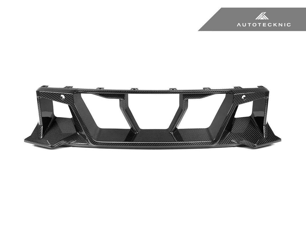 AutoTecknic Dry Carbon Corsa Center Bumper Trim – G87 M2