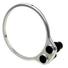 TurboSmart E-Boost2 Dual LED Ring w/LED – 60mm – Silver