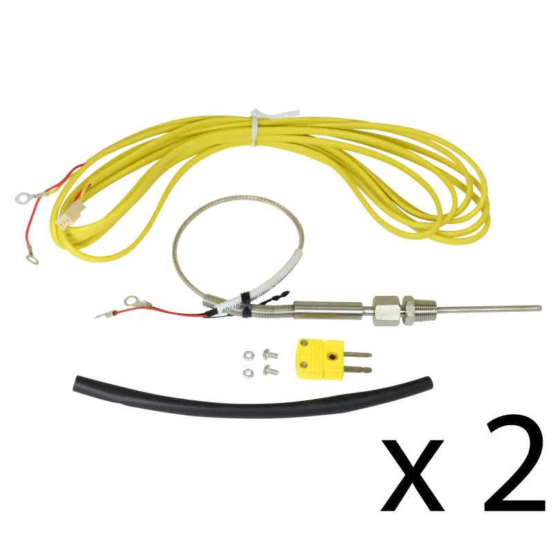 AEM Single K-Type Thermocouple Kit – 2 Pack (AEM30-2068-2)