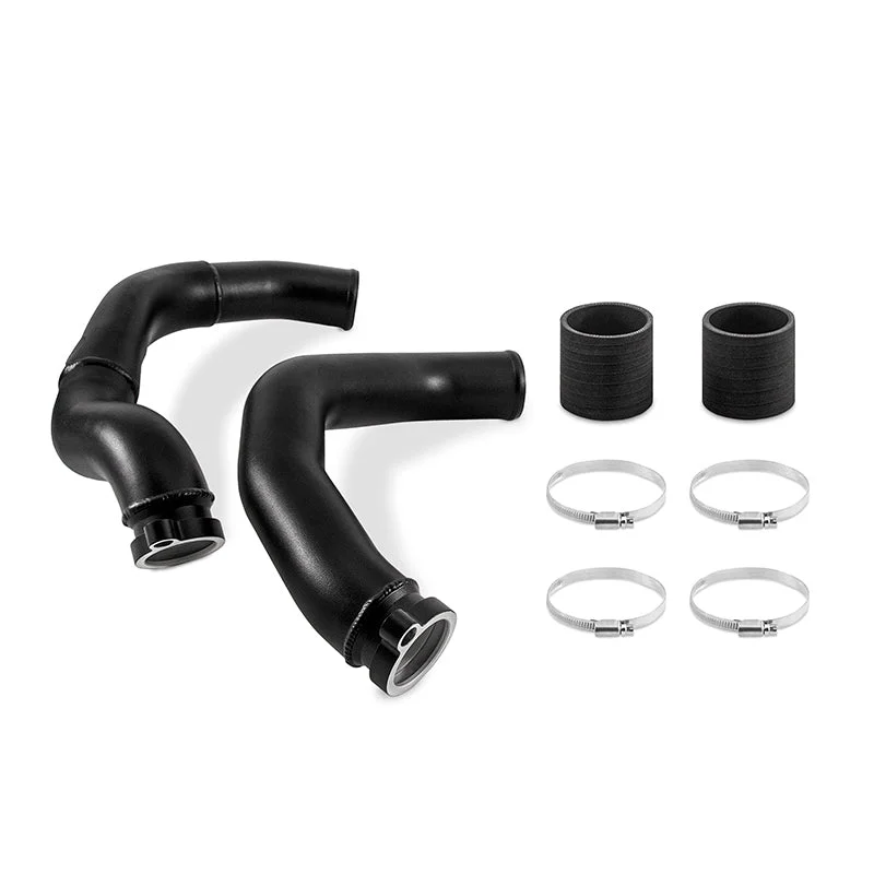 Mishimoto 2015+ BMW F8X M3/M4 Charge Pipe Kit – Wrinkle Black (MISMMICP-F80-15)