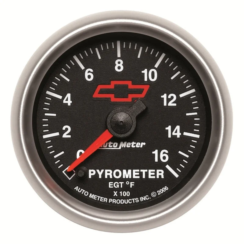 Autometer GM Full Sweep Electric 52mm 0-1600 degree F Pyrometer (ATM3644-00406)