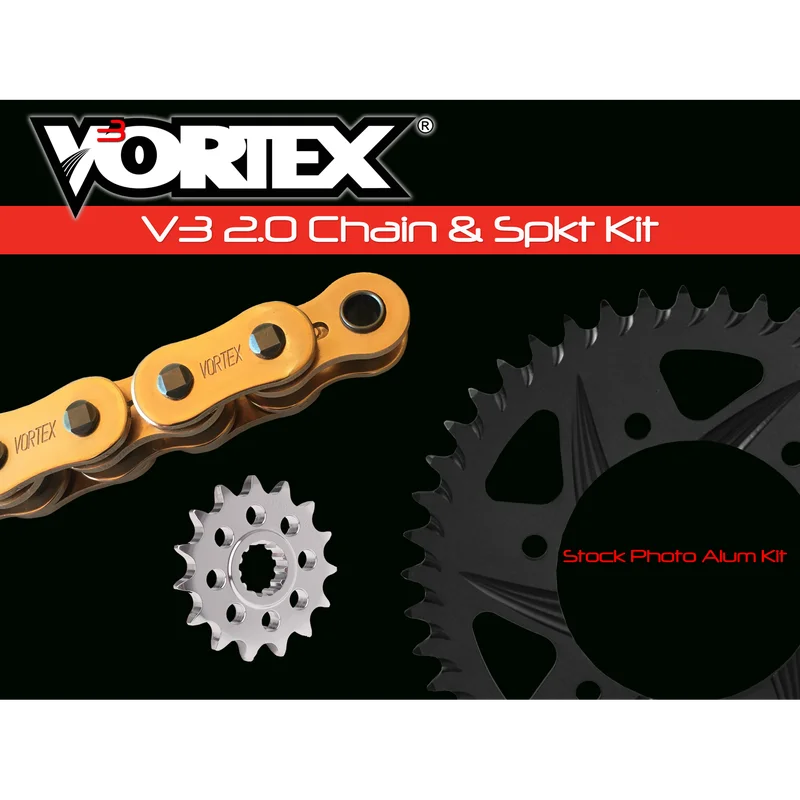 Vortex Gold GFRA G520SX3-110 Chain and Sprocket Kit 15-45 Tooth – CKG5225