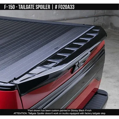 AirDesign F-150 Tailgate Spoiler – Satin Black (2015-2020)