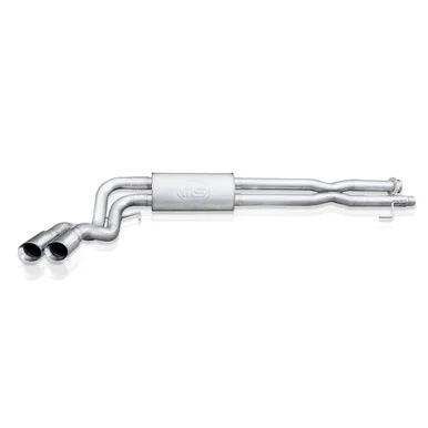 Stainless Works Super Duty 6.2L 3in Catback w/ Polished Tips – Pre-Axle Side Exit (2017-2022)