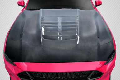 Carbon Creations Mustang Carbon Fiber GT500 Style V2 Hood (2018-2023)
