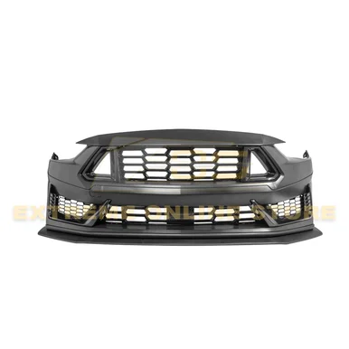 EOS Mustang Dark Horse Conversion Front Bumper Kit – Primed Black (2018-2023)
