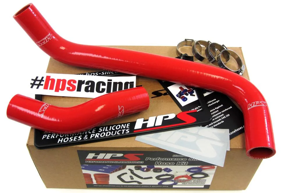 HPS Performance Silicone Radiator Hoses Lexus GS350 V6 3.5L (07-11) Red / Blue / Black