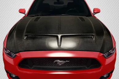 Carbon Creations Mustang Carbon Fiber GT500 Style Hood (2015-2017)