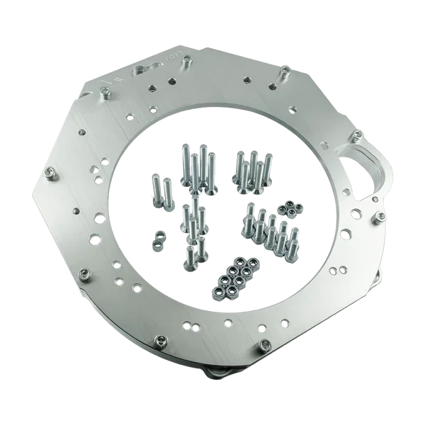 PMC Motorsport – Gearbox adapter plate GM Chevrolet LS – BMW Manual M57N N54 N57 N47 / automatic DCT 8HP