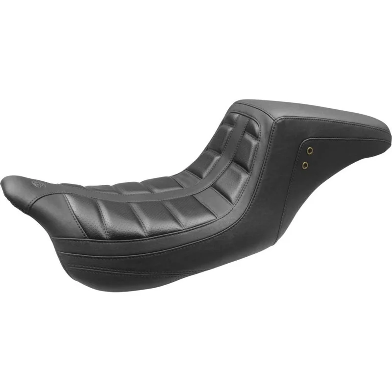 Mustang One Piece Squareback Seat Black 75239