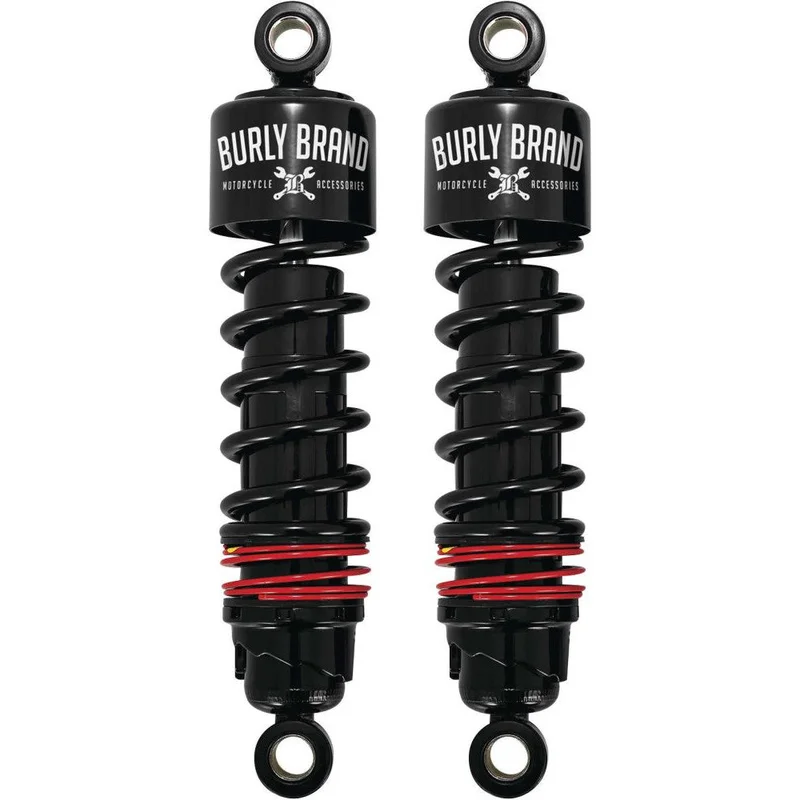 Burly Brand Slammer Plus 11.5″ Shocks Black – B28-1207B