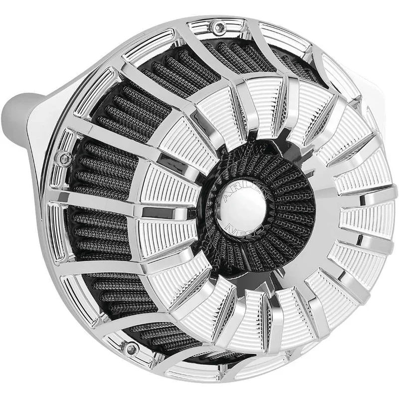 Arlen Ness 15-Spoke Chrome Inverted Air Cleaner 18-994