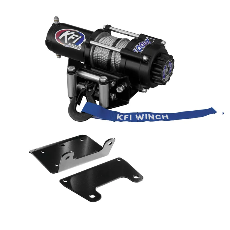 2000 lb KFI Winch Combo Kit (M5) For 2011-2013 Arctic-Cat 425 CR 4×4